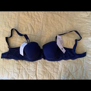 Simone Perele NWT Eden Navy Bra 32F
